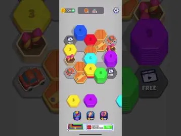 Video guide by 瓜几: Hexa Sort Level 299 #hexasort