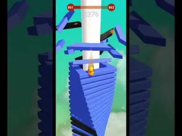 Video guide by UNIQUE GAMER: Stack Ball 3D Level 861 #stackball3d