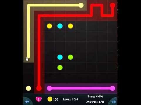 Video guide by Are You Stuck: Flow Game Level 124 #flowgame