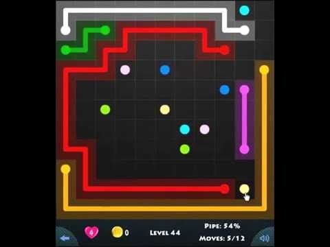 Video guide by Are You Stuck: Flow Game Level 44 #flowgame