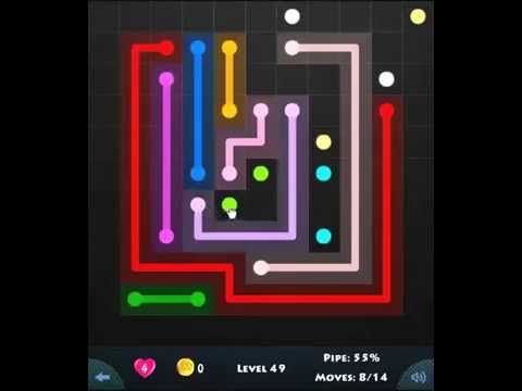 Video guide by Are You Stuck: Flow Game Level 49 #flowgame