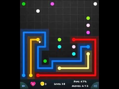 Video guide by Are You Stuck: Flow Game Level 38 #flowgame