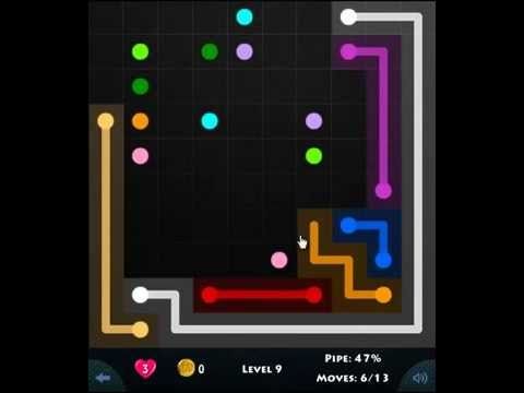 Video guide by Are You Stuck: Flow Game Level 9 #flowgame