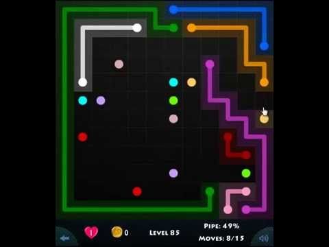Video guide by Are You Stuck: Flow Game Level 85 #flowgame
