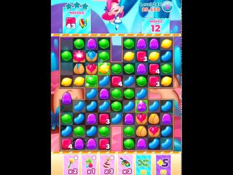 Video guide by GameWalkDotNet: Candy Blast Mania Level 246 #candyblastmania