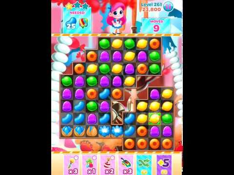 Video guide by GameWalkDotNet: Candy Blast Mania Level 261 #candyblastmania