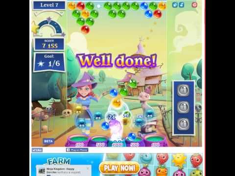 Video guide by the Blogging Witches: Bubble Witch Saga 2 Level 7 #bubblewitchsaga