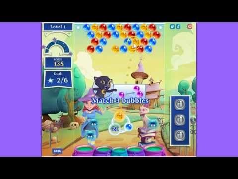 Video guide by the Blogging Witches: Bubble Witch Saga 2 Level 1 #bubblewitchsaga
