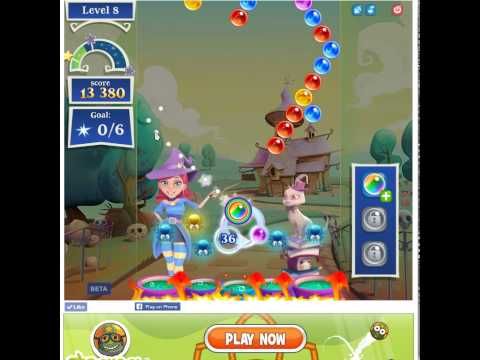 Video guide by the Blogging Witches: Bubble Witch Saga 2 Level 8 #bubblewitchsaga