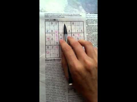 Video guide by misskity6: Sudoku Level 3 #sudoku