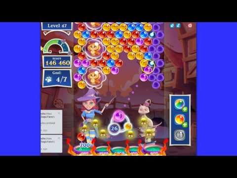 Video guide by the Blogging Witches: Bubble Witch Saga 2 Level 47 #bubblewitchsaga