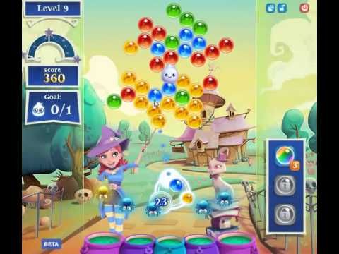 Video guide by skillgaming: Bubble Witch Saga 2 Level 9 #bubblewitchsaga