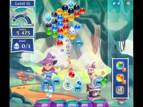 Video guide by skillgaming: Bubble Witch Saga 2 Level 72 #bubblewitchsaga