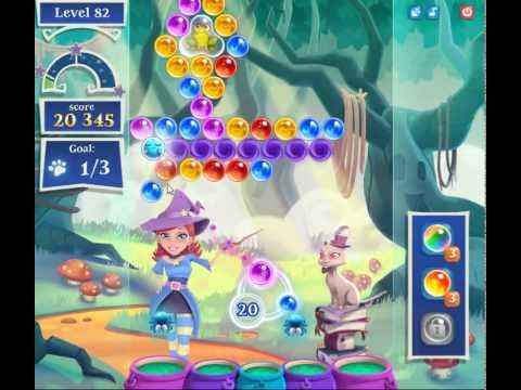 Video guide by skillgaming: Bubble Witch Saga 2 Level 82 #bubblewitchsaga