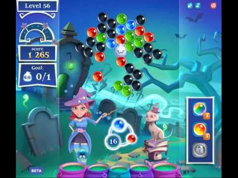 Video guide by skillgaming: Bubble Witch Saga 2 Level 56 #bubblewitchsaga