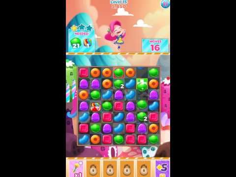 Video guide by gametak: Candy Blast Mania: World Games Level 15 #candyblastmania