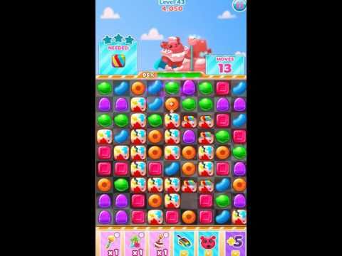 Video guide by gametak: Candy Blast Mania: World Games Level 43 #candyblastmania