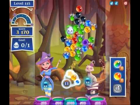 Video guide by skillgaming: Bubble Witch Saga 2 Level 115 #bubblewitchsaga