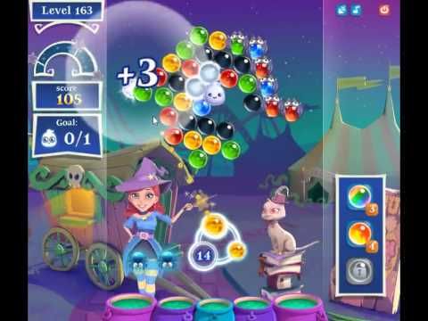Video guide by skillgaming: Bubble Witch Saga 2 Level 163 #bubblewitchsaga