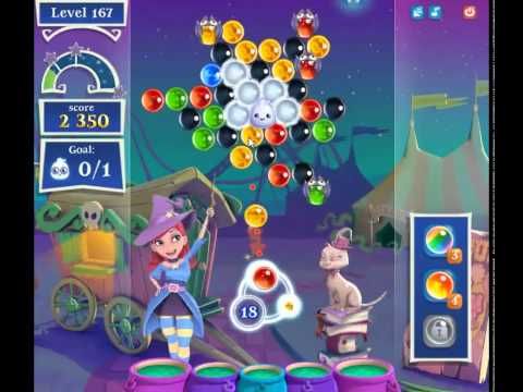 Video guide by skillgaming: Bubble Witch Saga 2 Level 167 #bubblewitchsaga