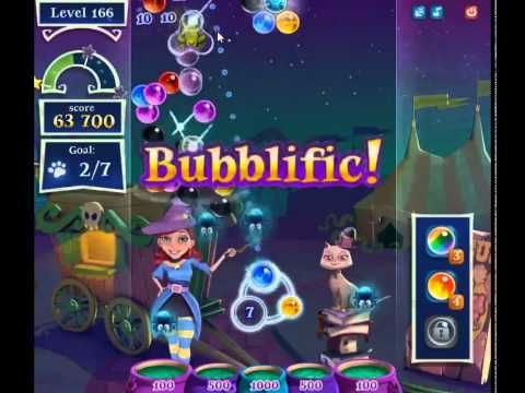 Video guide by skillgaming: Bubble Witch Saga 2 Level 166 #bubblewitchsaga