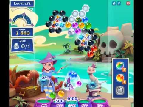 Video guide by skillgaming: Bubble Witch Saga 2 Level 178 #bubblewitchsaga