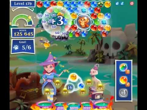 Video guide by skillgaming: Bubble Witch Saga 2 Level 179 #bubblewitchsaga