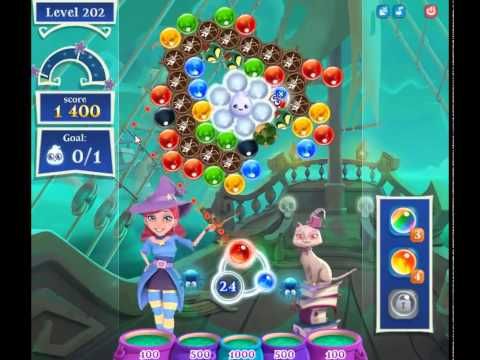Video guide by skillgaming: Bubble Witch Saga 2 Level 202 #bubblewitchsaga
