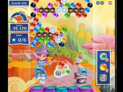 Video guide by skillgaming: Bubble Witch Saga 2 Level 223 #bubblewitchsaga