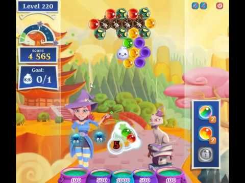 Video guide by skillgaming: Bubble Witch Saga 2 Level 220 #bubblewitchsaga
