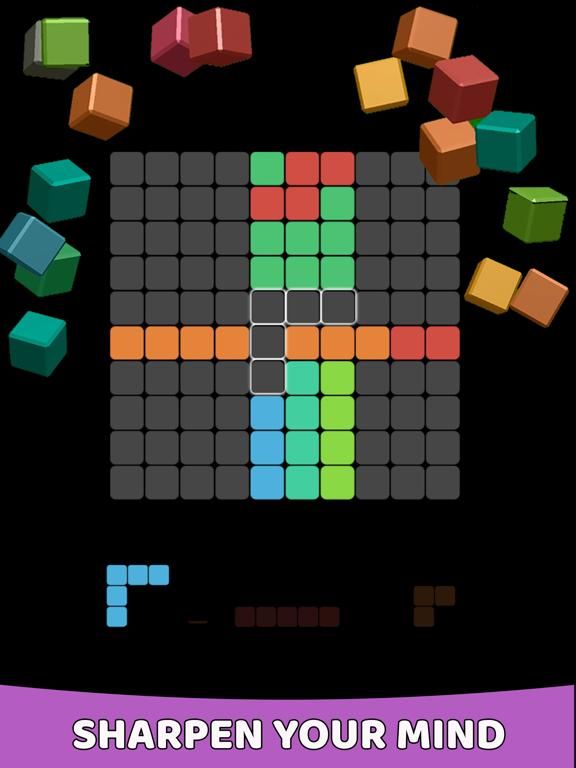100 Block Puzzle Classic game screenshot