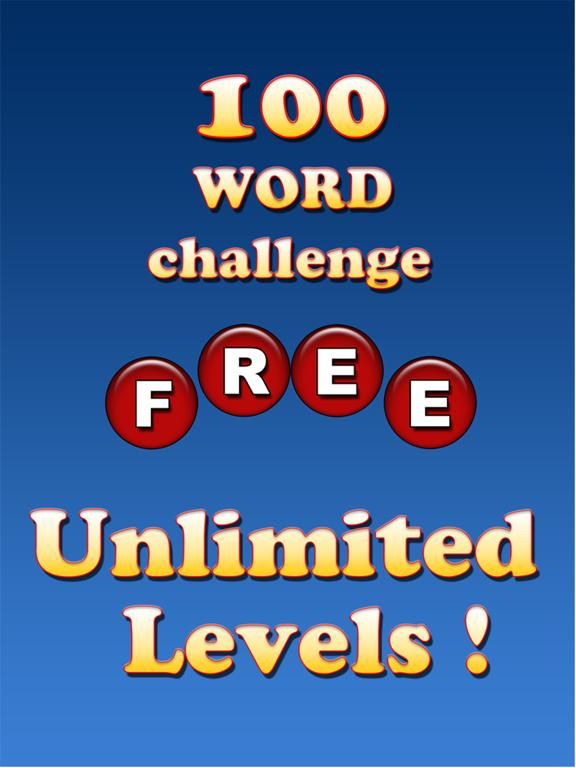 100 Word Challenge game screenshot