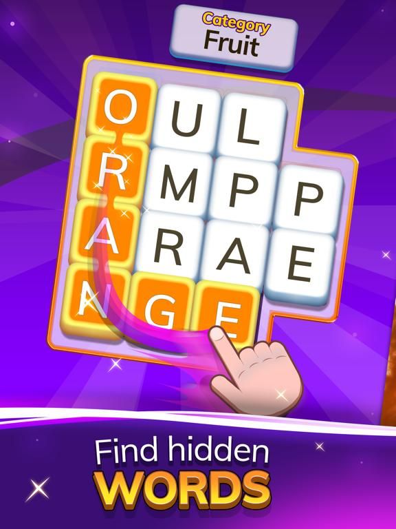 1000 Word Search Puzzles App Screenshot