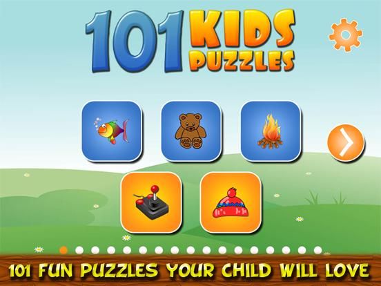 101 Kids Puzzles game screenshot