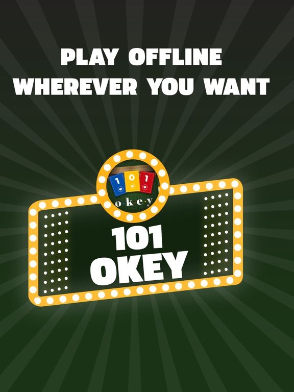 101 Okey game screenshot