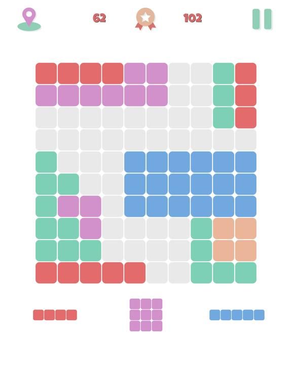1010 puzzle block game game screenshot