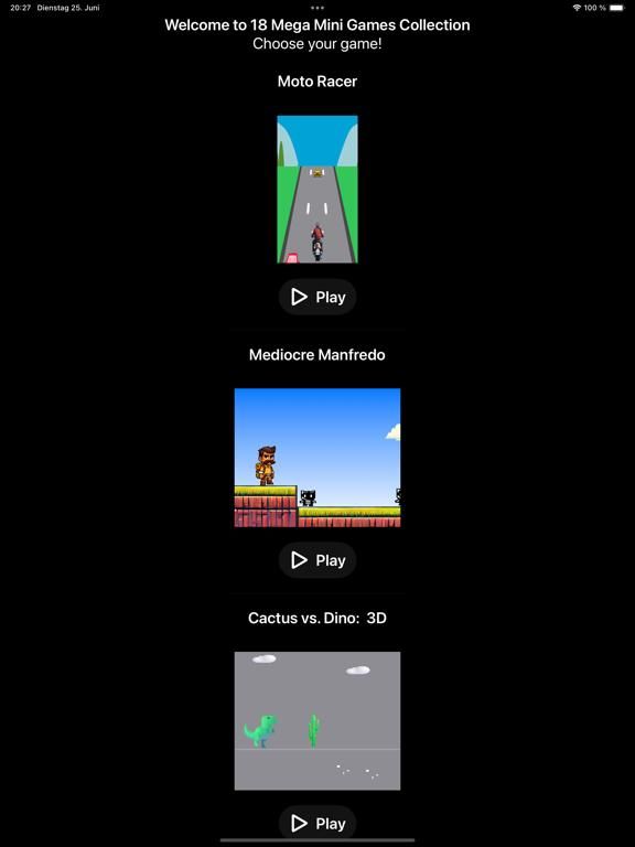 18 Mini Games Collection game screenshot