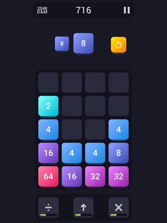 2048: Drop And Merge App Screenshot