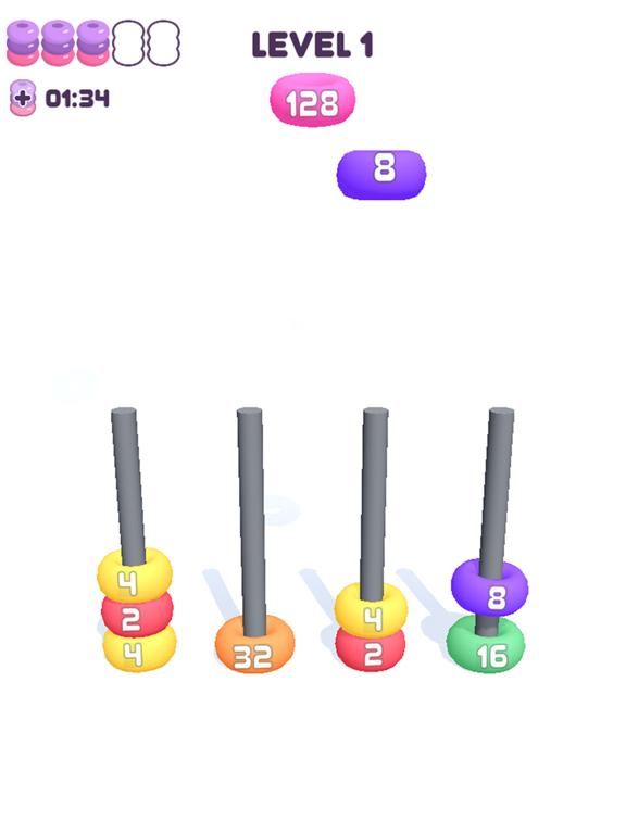 2048 Hoops game screenshot