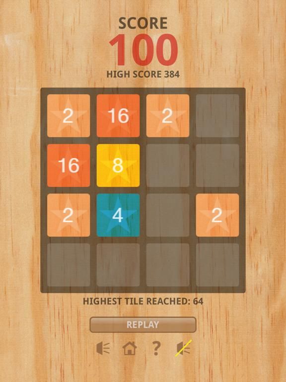 2048 Number Saga App Screenshot
