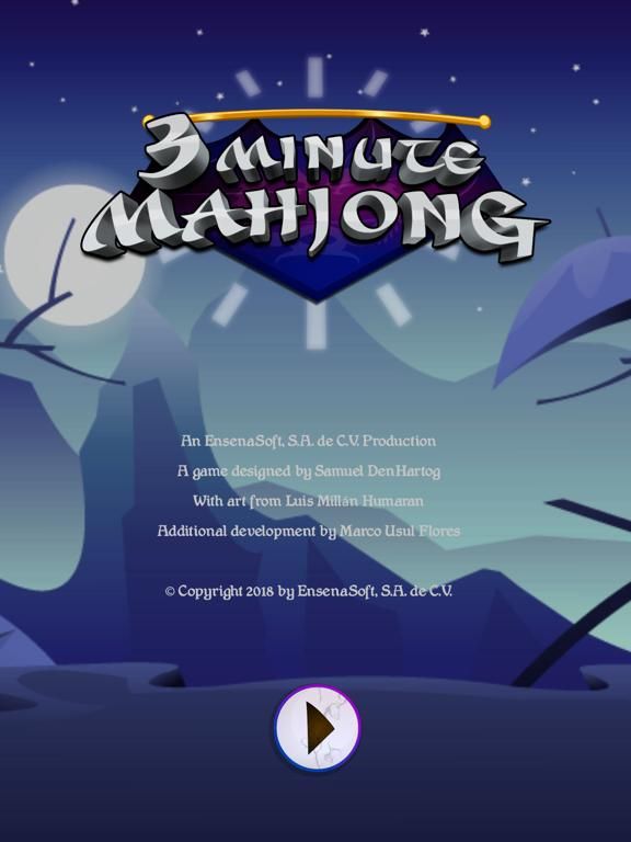3 Minute Mahjong App Screenshot