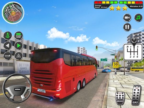 3D Bus Driving Academy Game game screenshot