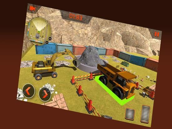 3D Flying Heavy Excavator Simulator game screenshot