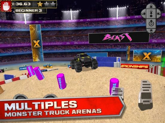3D Monster Truck Parking Simulator Game game screenshot
