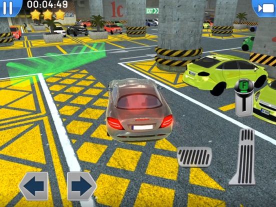3D Multi Level Car Parking Simulator Game game screenshot
