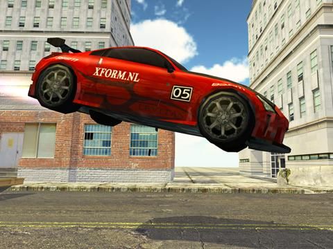 3D Stunt Car Driver game screenshot