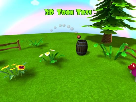 3D Toon Toss App Screenshot
