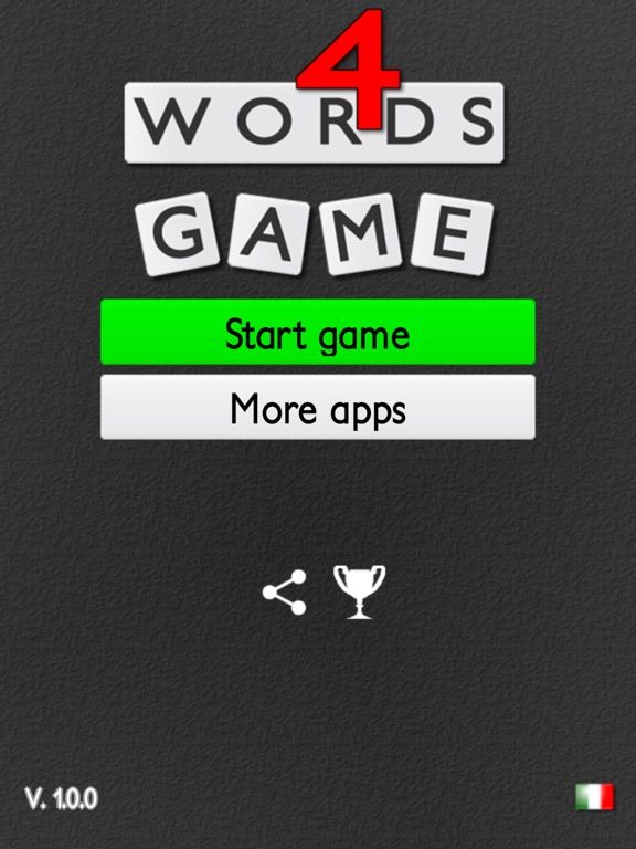 4 Words Game game screenshot