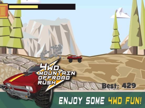 4WD Mountain Offroad Rush game screenshot