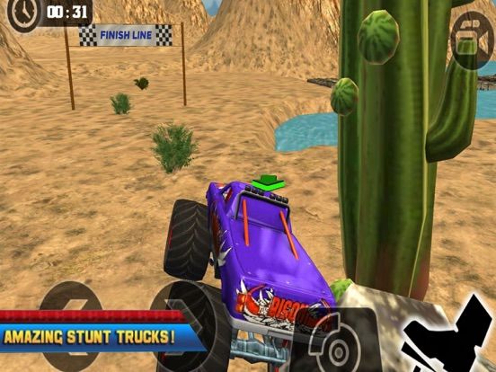 4x4 Monster Truck Driving App Screenshot